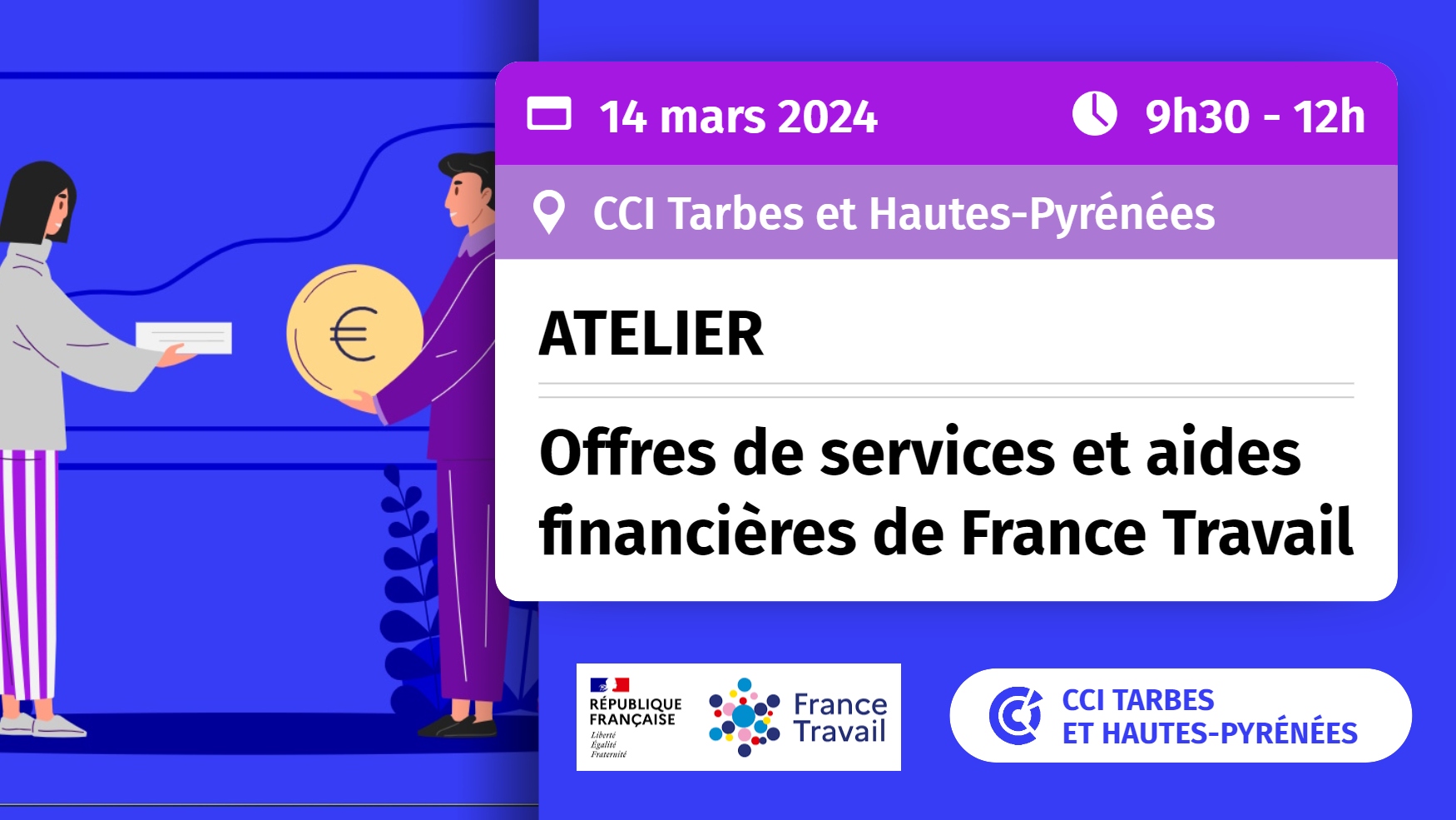 atelier france travail